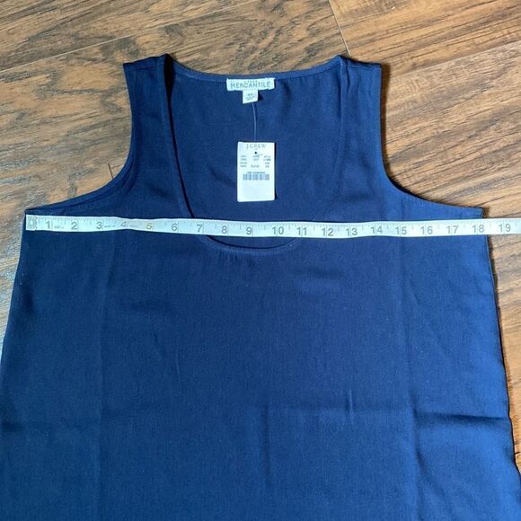 NWT - J. Crew Navy Blue Tank - Size XS - Picture 4 of 6